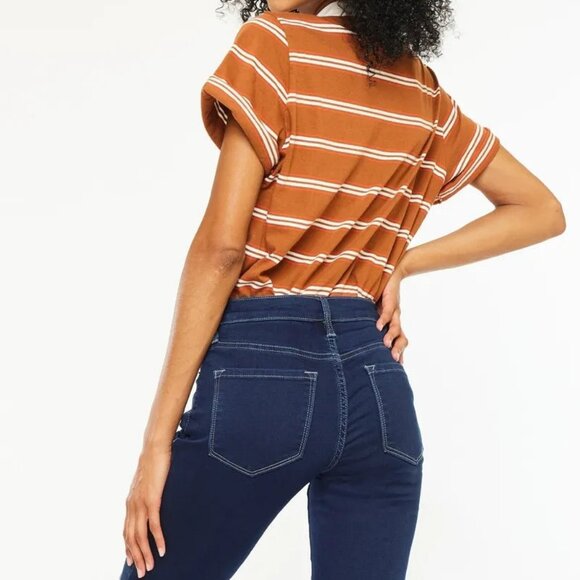 Hazel Blues® |  Kancan Mid Rise Bermuda Denim Shorts - Picture 7 of 7